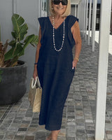 Roselyn - Müheloses Charmkleid in Blau