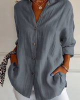 Xaelle  |  Elegantes Hemd in Grau