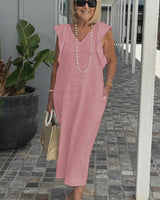 Roselyn - Müheloses Charmkleid in Pink