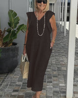 Roselyn - Müheloses Charmkleid in Schwarz