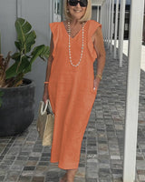 Roselyn - Müheloses Charmkleid in Orange