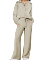 Lässiges Damen Loungeset - Luna in Hellkhaki