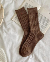 Kassandra | Damen Klassische Trachtensocken zum Oktoberfest in Braun