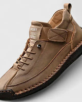 Barbara | Damen Lässige Schnür-Sneaker in Khaki
