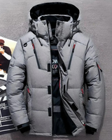 Kirsten | Damen Wasserdichte Regenjacke mit Kapuze, Reißverschluss und Futter in Grau