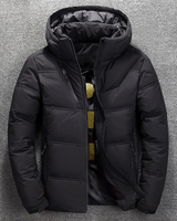 Konrad | Herren Winterjacke Mit Kapuze Und Winter Komfort Design in Schwarz