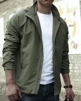 Konstantin | Herren Cargo Jacke Übergangsjacke in Grün