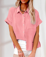 Laurice - Leichte Sommerbluse für Damen in Rosa