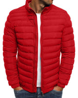 Leichte Steppjacke Herren Modern in Rot