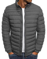 Leichte Steppjacke Herren Modern in Grau