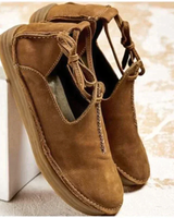 Leonie | Damen Schnür-Stiefeletten in Braun