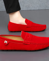 Leopold | Herren Loafer Schuhe in Rot