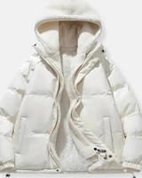 Lina | Damen Komfort Outdoor Winterjacke in Weiß