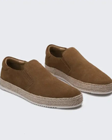 Hanya – Slip-On Schuhe Aus Wildleder Mit Espadrille Sohlen in Braun