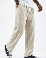 Icarion - Maßgeschneiderte Leinenhose in Beige
