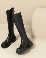 Loredana | Damen Orthopädische Stiefel mit Langem Schaft und Komfort in Schwarz
