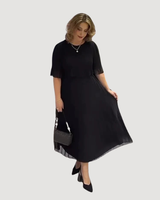 Jadrana – Elegantes Und Bequemes Kleid in Schwarz