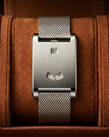 RoyalTime – Französische 35-mm-Uhr in Silber