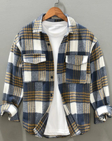 Kevin™ | Supreme Flanellhemd in Blau