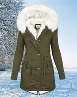 Quan | Jacke in Armee grün