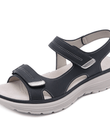 Mila | Orthopädisch Verstellbar Sandalen in Schwarz