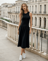 Mango | Damen Sommerkleid Elegant Zeitlos Sommer in Schwarz