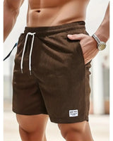 Maximilian | Herren Badeshorts mit Kordelzug in Braun