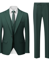 Maximilian | Herren Business Anzug Set in Dunkelgrün