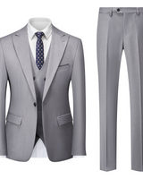 Maximilian | Herren Business Anzug Set in Grau