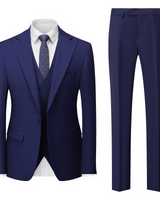 Maximilian | Herren Business Anzug Set in Marineblau