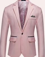 Levin | Herren Blazer mit Business Schnitt in Rosa