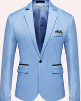 Levin | Herren Blazer mit Business Schnitt in Blau