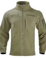 Mode Fleecejacke für Männer - Einzigartiges und elegantes Design in Grün