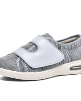 Morwenna | Damen Diabetiker Schuhe Breite Füße in Grau