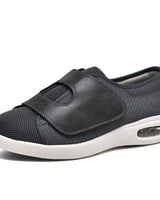 Morwenna | Damen Diabetiker Schuhe Breite Füße in Schwarz