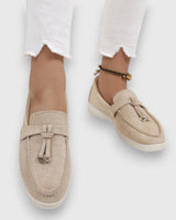 Gemma | Fußgewölbestütze Gepolstert Loafer in Beige