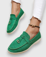 Gemma | Fußgewölbestütze Gepolstert Loafer in Grün