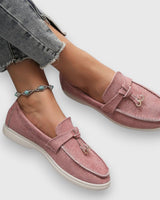 Gemma | Fußgewölbestütze Gepolstert Loafer in Rosa