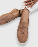 Gemma | Fußgewölbestütze Gepolstert Loafer in Braun