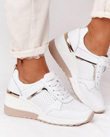 Air Sneakers - Nie wieder wunde Füße in Weiß