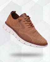 Atmungsaktive Ultracomfort-Schuhe in Braun