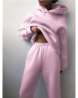 Nina | Damen Jogginganzug mit Hose und Oberteil in Rosa