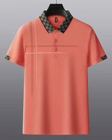 Oliver - Polohemd mit Knopfleiste in Orange