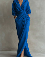 Avalonni | Schickes Eleganzkleid in Blau