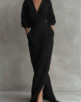 Avalonni | Schickes Eleganzkleid in Schwarz