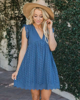 ELLIS | Sommerkleid 2 in 1 in Dunkelblau