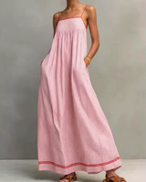 Janne | Sommer-Maxikleid in Rosa