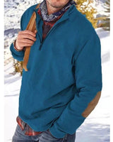 Eleganter Winterpullover für Männer - JAKO in Blau