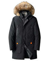 WIND-UND WASSERDICHTE JACKE- SCHULZMAN in Schwarz
