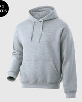 MARVIN™- Lässige Kapuzenpullover für Frühling und Herbst in Hellgrau